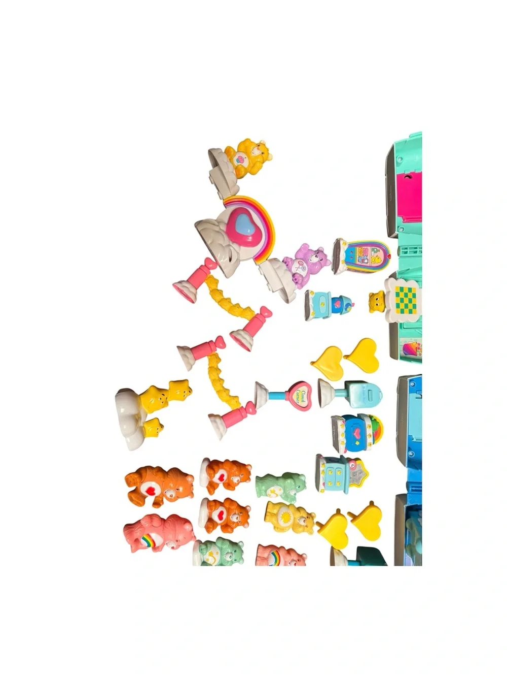 Care Bears Mini Dreamhouse Trio Playset - Pink, Blue, Teal